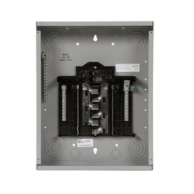 SN Series 100 Amp 12-Space 24-Circuit Main Breaker Plug-On Neutral Indoor Load Center - Super Arbor