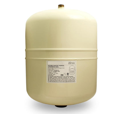 6.3 Gal. Portable Hot Water Heater Thermal Expansion Pressure Tank - Super Arbor