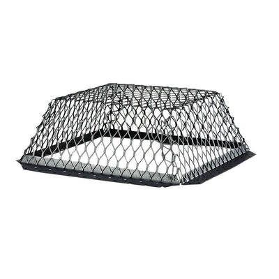 VentGuard 16 in. x 16 in. Stainless Steel Roof Wildlife Exclusion Screen in Black - Super Arbor
