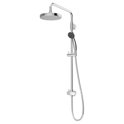 1-spray 5.59 in. Dual Shower Head and Handheld Shower Head in Chrome - Super Arbor