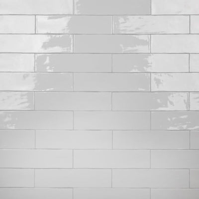 Merola Tile Chester Bianco 3 in. x 12 in. Ceramic Wall Subway Tile (5.93 sq. ft. / Case) - Super Arbor