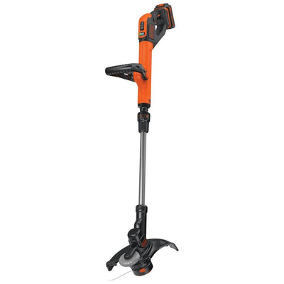 BLACK+DECKER 12 in. 20V MAX Lithium-Ion Cordless 2-in-1 String Grass Trimmer/Lawn Edger with (1) 2.5Ah Battery and Charger Included - Super Arbor