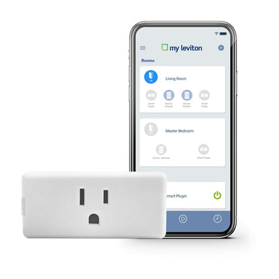 Decora Smart Wi-Fi Mini Plug-In Single Outlet, No Hub Required, Works with Alexa and Google Assistant, White - Super Arbor