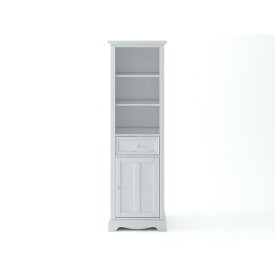 Fremont 20 in. W x 14 in. D x 65 in. H Linen Cabinet in White - Super Arbor