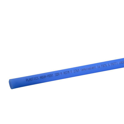 1 in. x 10 ft. Straight PERT Blue Pipe