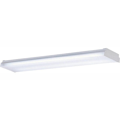 4-Light White Fluorescent Fixture - Super Arbor