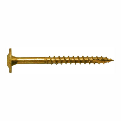 #8 x 2 in. Star Drive Low Profile Washer Head Cabinet Wood Screw (100-Piece per Pack)