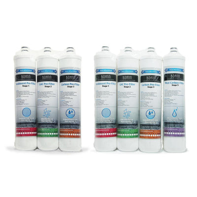 1-Year Pack Reverse Osmosis Water Filtration System with Full Filter Set - Super Arbor