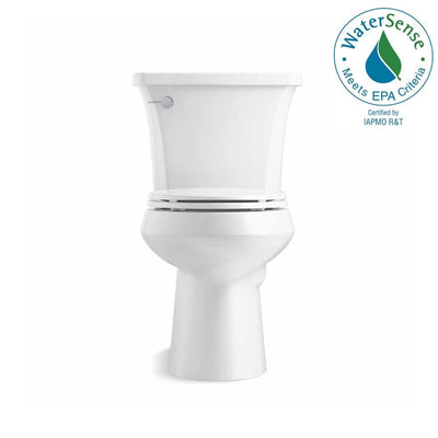 Highline Arc The Complete Solution 2-piece 1.28 GPF Single Flush Elongated Toilet in White, Seat Included (3-Pack) - Super Arbor