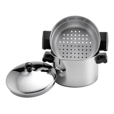 Classic Series 3 qt. Stainless Steel Stack N Steam Sauce Pot - Super Arbor