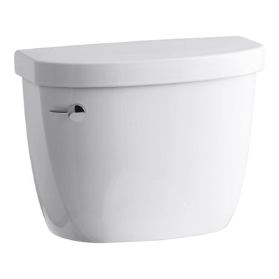 Cimarron 1.28 GPF Single Flush Toilet Tank Only with AquaPiston Flushing Technology in White - Super Arbor