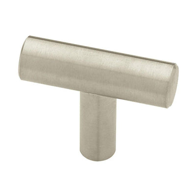 1-9/16 in. (40mm) Stainless Steel Bar Cabinet Knob (6-Pack) - Super Arbor