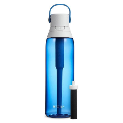 Premium 26 oz. Sapphire Filtering Water Bottle, BPA Free - Super Arbor