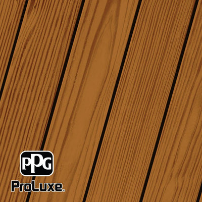 PPG ProLuxe 1 gal. Teak SRD Exterior Transparent Matte Wood Finish - Super Arbor
