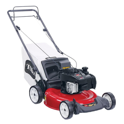 Toro Recycler 21 in. Briggs and Stratton Low Wheel RWD Gas Walk Behind Self Propelled Lawn Mower with Bagger - Super Arbor