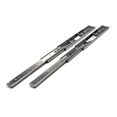 14 in. Side Mount Soft Close Full Extension Ball Bearing Drawer Slide with Installation Screws (1-Pair) - Super Arbor