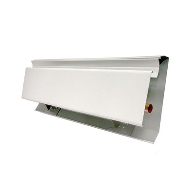 Multi/Pak 80 7 ft. Hydronic Baseboard with Fully Assembled H-3 Element and Enclosure in Nu White - Super Arbor