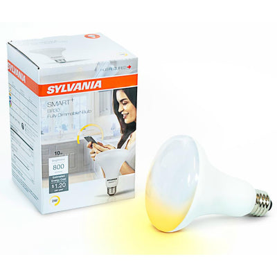 Sylvania SMART+ ZigBee 65W Equivalent Soft White Dimmable BR30 LED Light Bulb - Super Arbor