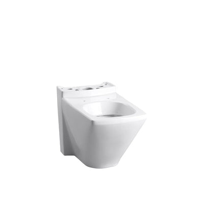 Escale Elongated Toilet Bowl Only in White - Super Arbor