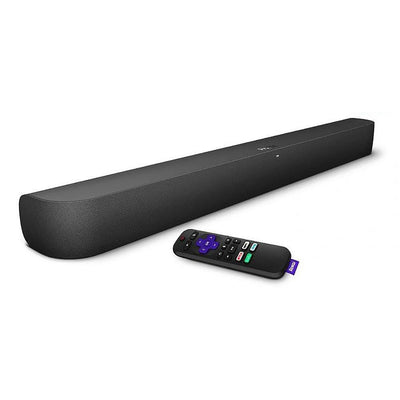 Smart Sound Bar with Built-In Streaming Device in Black - Super Arbor