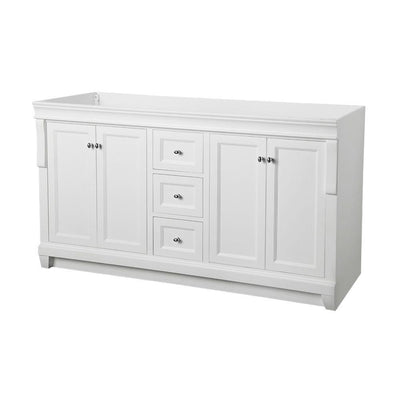 Naples 60 in. W x 21-3/4 in. D Bath Vanity Cabinet Only in White - Super Arbor
