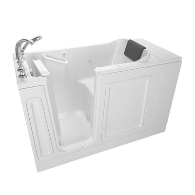Acrylic Luxury 48 in. Left Hand Walk-In Whirlpool Bathtub in White - Super Arbor