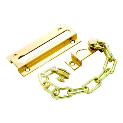Solid Brass Chain Door Guard - Super Arbor