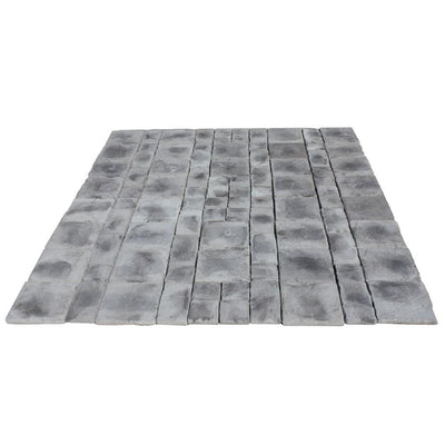 Cass Stone 100 sq. ft. Gray Concrete Paver Kit - Super Arbor