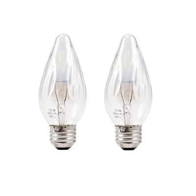 Sylvania 40-Watt F Incandescent Light Bulb (2-Pack) - Super Arbor