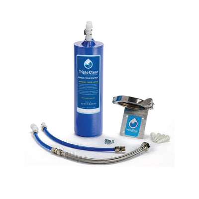 Force Field - Under the Sink 10 in. Point of Use Water Filtration Kit with Carbon - Super Arbor