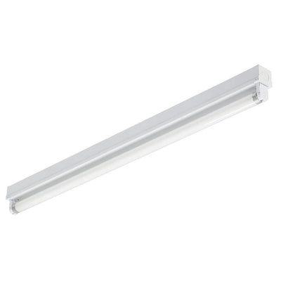 3 ft. 1-Light Gloss White T8 Fluorescent Strip Light - Super Arbor