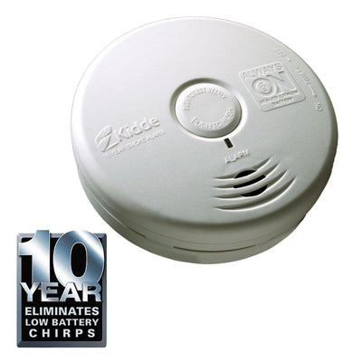 10-Year Worry Free Sealed Battery Smoke Detector with Photoelectric Sensor - Super Arbor