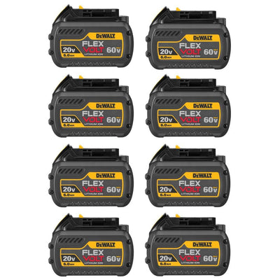 FLEXVOLT 20-Volt/60-Volt MAX Lithium-Ion 6.0Ah Battery Pack (8-Pack) - Super Arbor