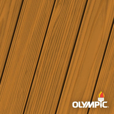 Olympic Elite 3 gal. Atlas Cedar Semi-Transparent Stain and Sealant in One Low VOC - Super Arbor