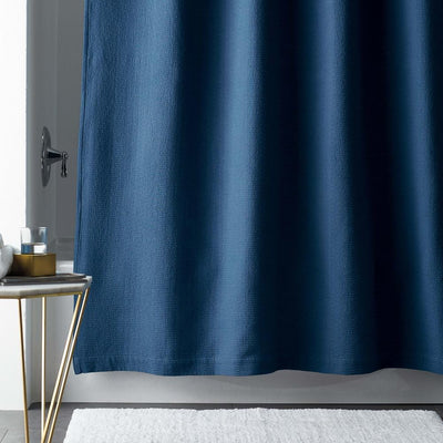 72 in. Midnight Blue Shower Curtain - Super Arbor