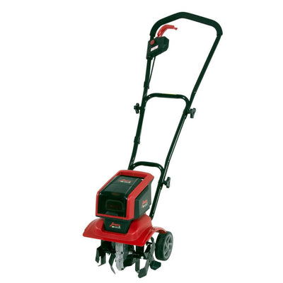 Mantis 58 Volt 12 in. Cordless Electric Tiller/Cultivator with 3-Position Wheels