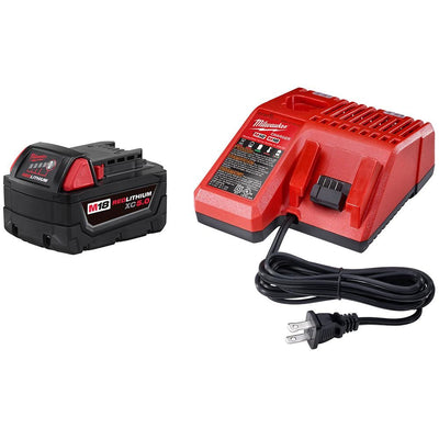 M18 18-Volt Lithium-Ion XC Starter Kit with (1) 5.0Ah Battery and Charger - Super Arbor