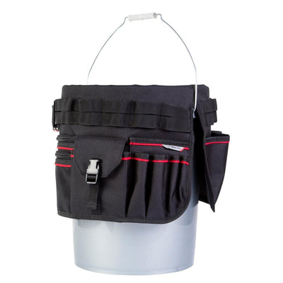 12 in. Tool Bucket Organizer with 29-Pockets - Super Arbor