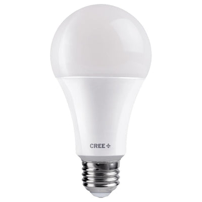 Cree 100W Equivalent Bright White (3000K) A21 Dimmable Exceptional Light Quality LED Light Bulb - Super Arbor