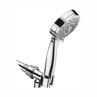 Eos 3-Spray 3.8 in. Single Wall Mount Handheld Shower Head in Chrome - Super Arbor