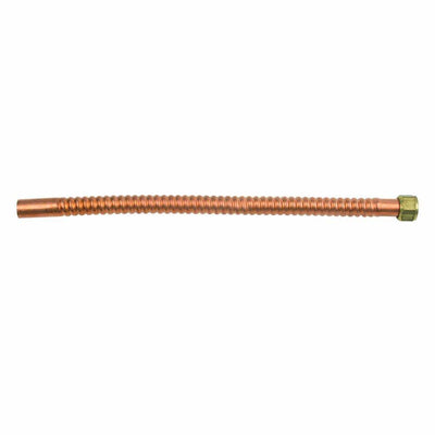 3/4 in. FIP x 3/4 in. Nominal Male Sweat x 18 in. Copper Water Heater Connector (7/8 in. O.D.) - Super Arbor