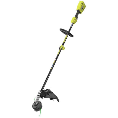 RYOBI One+ 18-Volt Lithium-Ion Cordless Attachment Capable Brushless String Trimmer (Tool-Only) - Super Arbor
