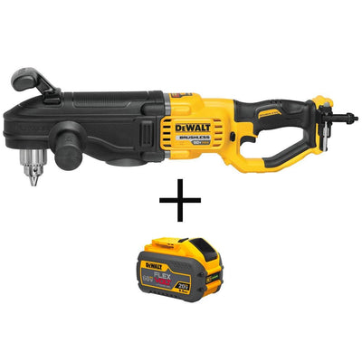 FLEXVOLT 60-Volt MAX Lithium-Ion Cordless 1/2 in. Stud and Joist Drill (Tool-Only) with FLEXVOLT Li-Ion Battery Pack - Super Arbor