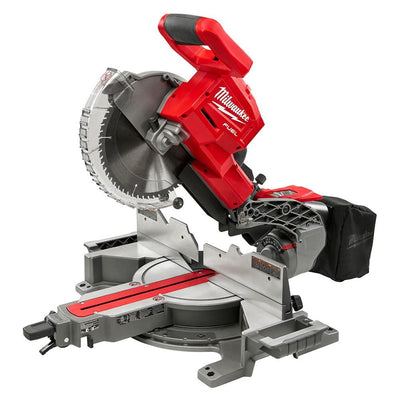 M18 FUEL 18-Volt Lithium-Ion Brushless Cordless 10 in. Dual Bevel Sliding Compound Miter Saw (Tool-Only) - Super Arbor