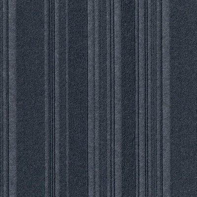 Foss Peel and Stick First Impressions Barcode Rib O. Blue 24 in. x 24 in. Commercial Carpet Tile (15 Tiles/Case)