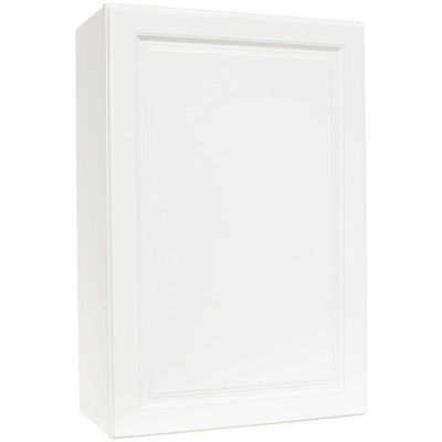 Hampton Assembled 24 in. x 36 in. x 12 in. Wall Kitchen Cabinet in Satin White - Super Arbor