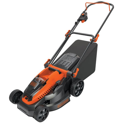 BLACK+DECKER 16 in. 40V MAX Lithium-Ion Cordless Battery Walk Behind Push Mower with (2) 2.0Ah Batteries and Charger Included - Super Arbor