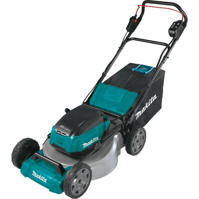 Makita 21 in. 18-Volt X2 (36-Volt) LXT Lithium-Ion Cordless Walk Behind Push Lawn Mower, Tool-Only - Super Arbor