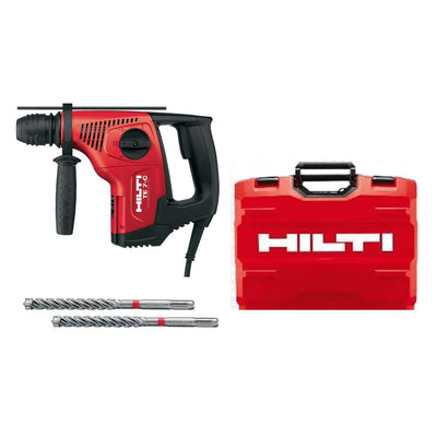 120-Volt SDS-Plus TE 7-C Corded Rotary Hammer Drill Kit with 2 TE-CX Hammer Drill Bits - Super Arbor