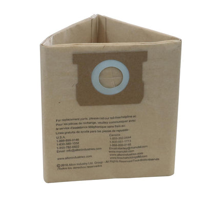 4 Gal. Original Manufacturer Filter Bags for Porter Cable/Stanley Wet/Dry Vacuum (3-Pack) - Super Arbor